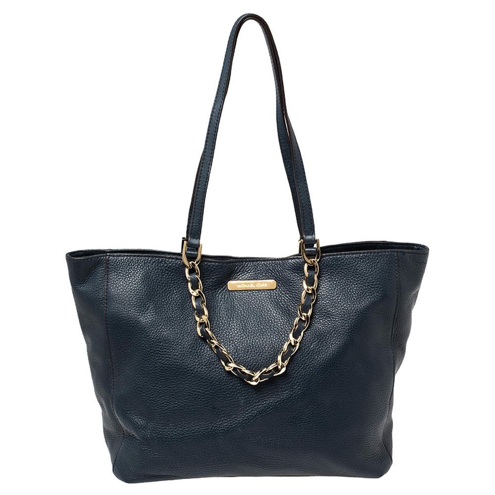 SOLD. Michael Kors Harper Pebble East West tote